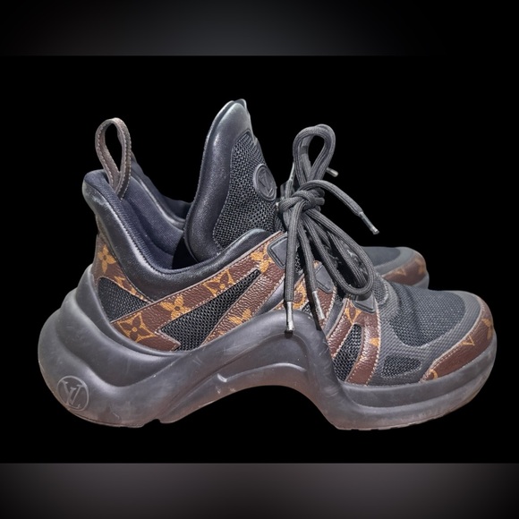 Louis Vuitton Women's LV Archlight Sneakers Monogram Coated Canvas
